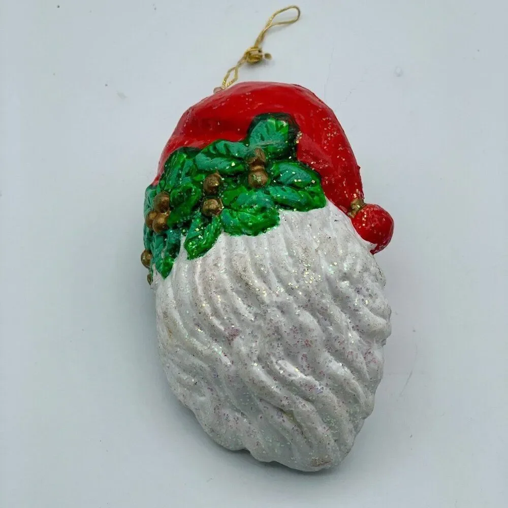 Vintage Santa Ornament 4